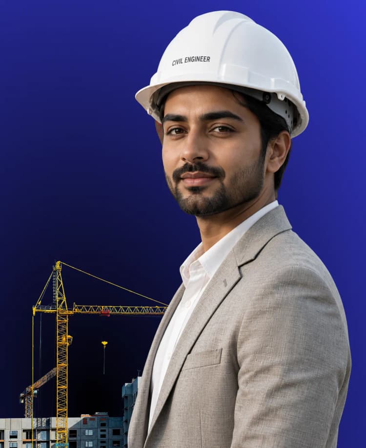 Civil engineer applying BIM workflows on a BuildAmbit project