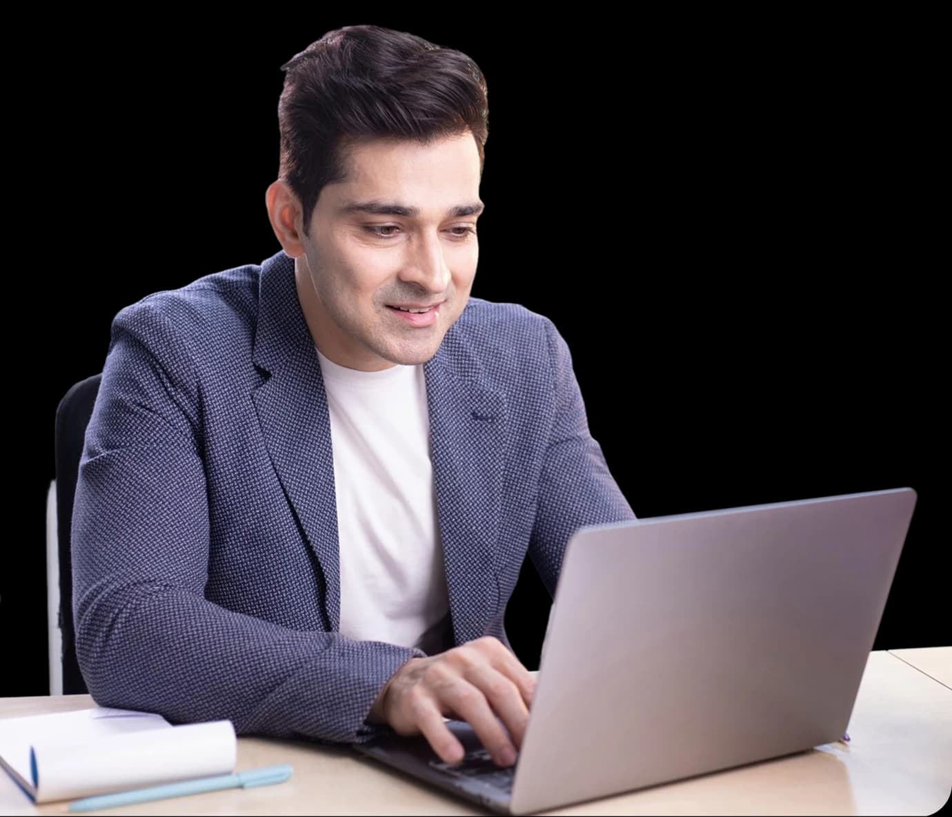 Professional working