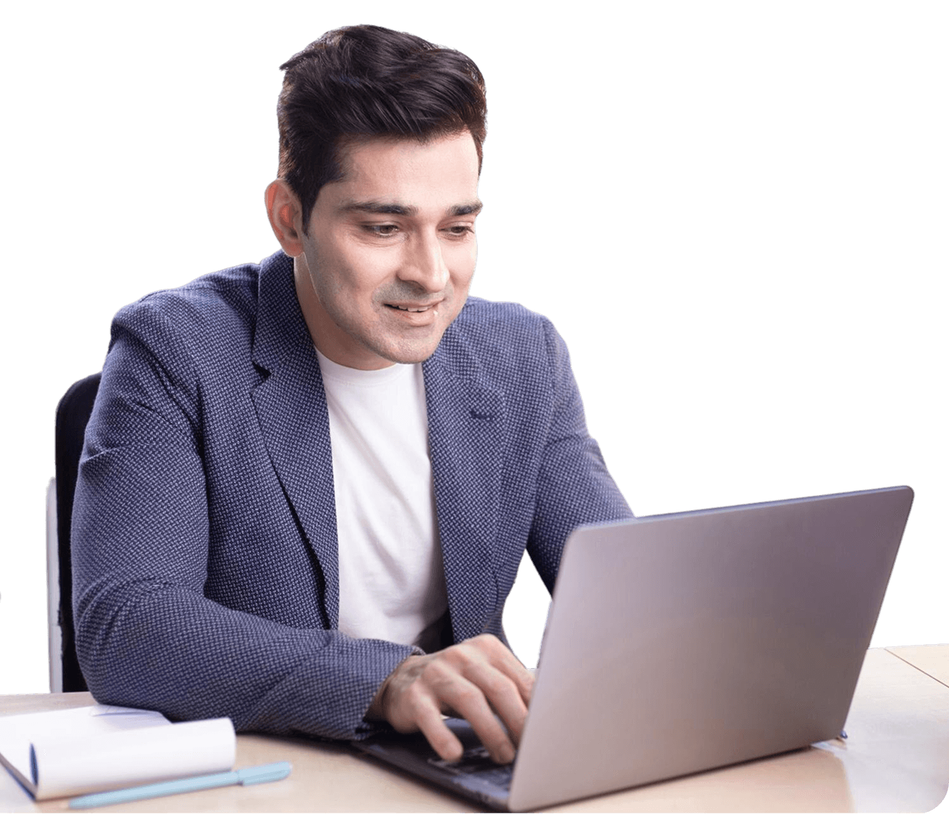 Professional working